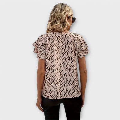 Emily – Blouse with All-Over Print