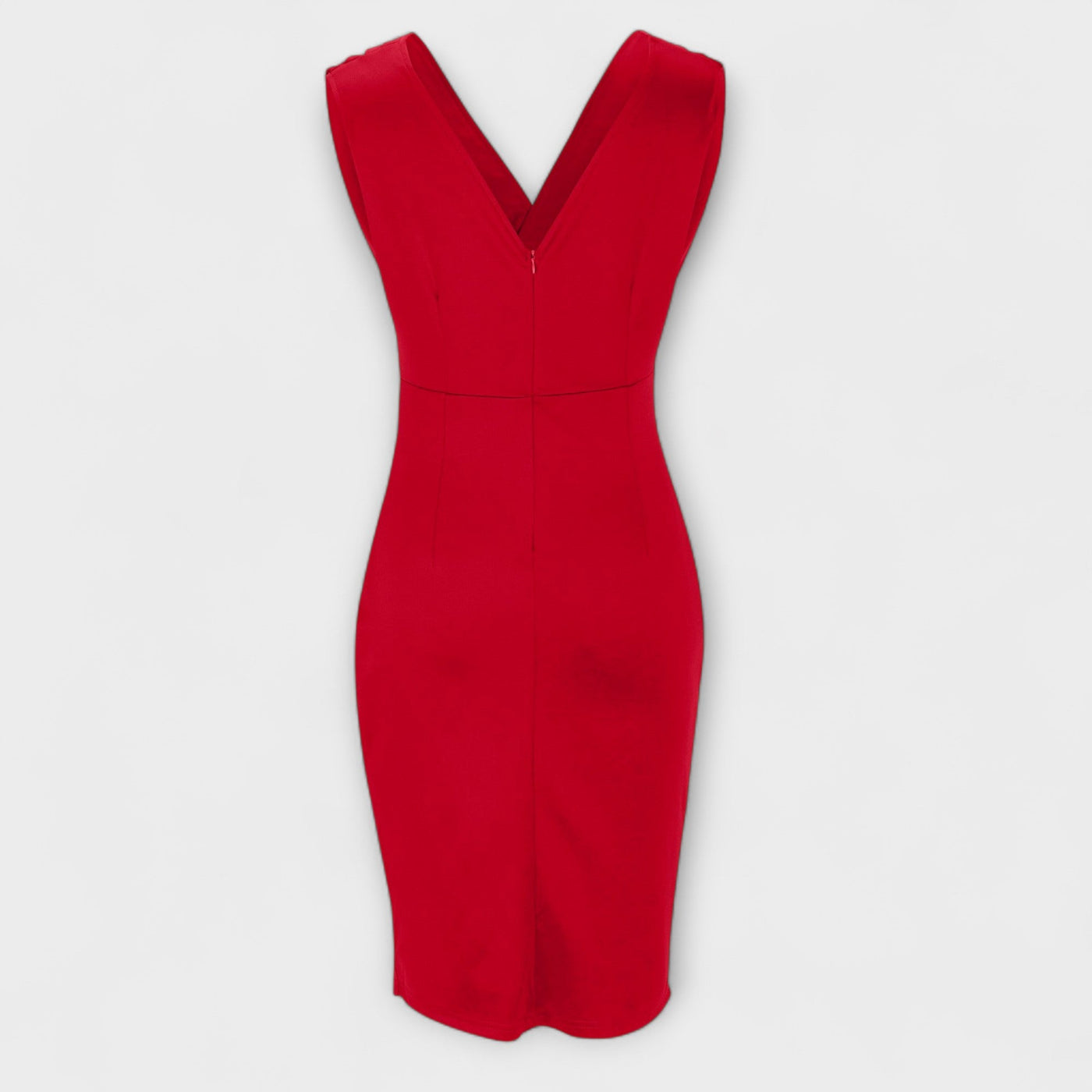 Desi – V-neck Dress with Split