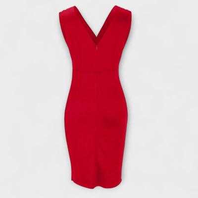 Desi – V-neck Dress with Split