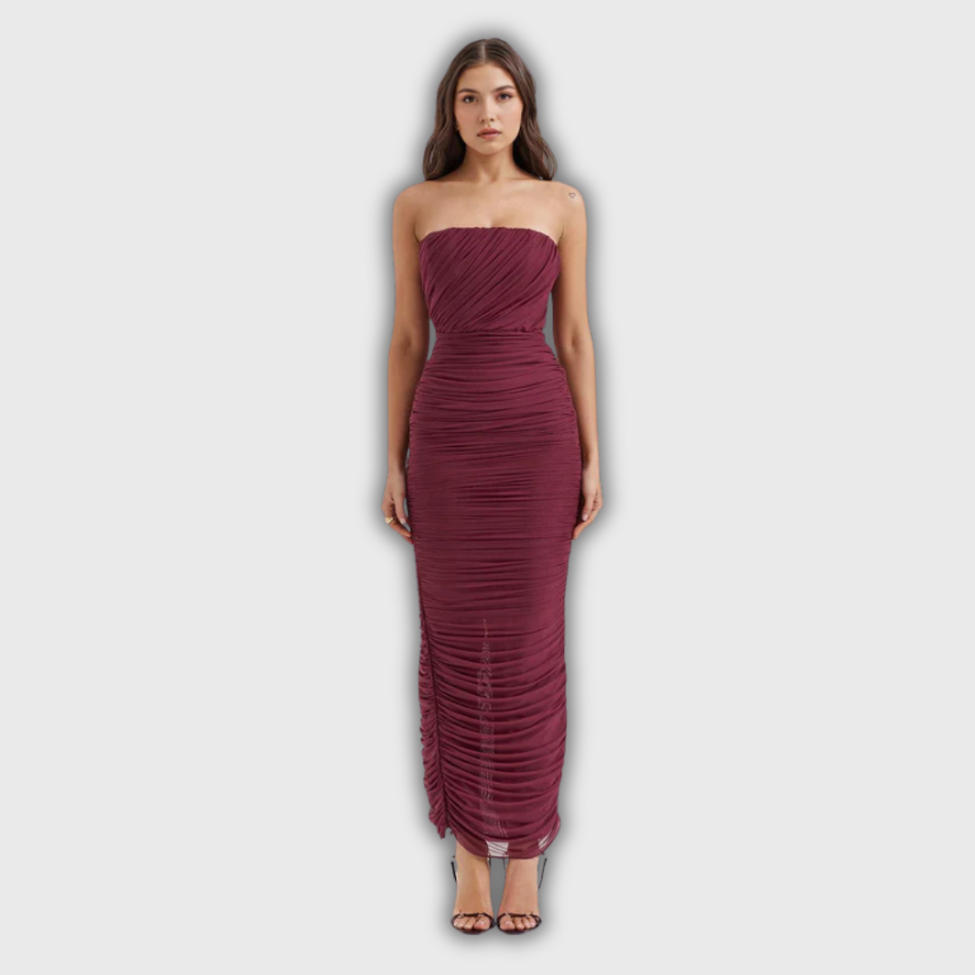 Amaris | Mesh Maxi Dress