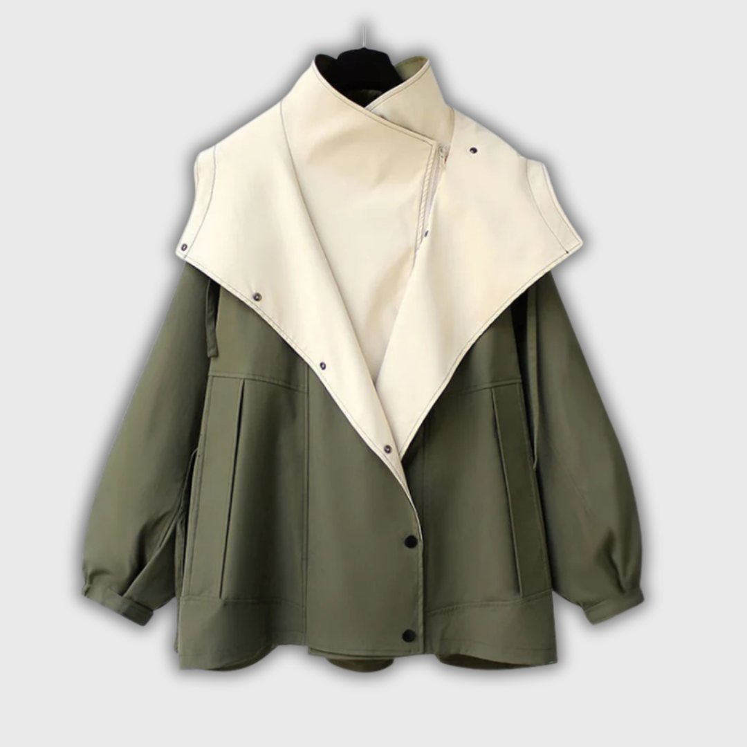 Alva – Elegant Jacket with Weather and Wind Protection