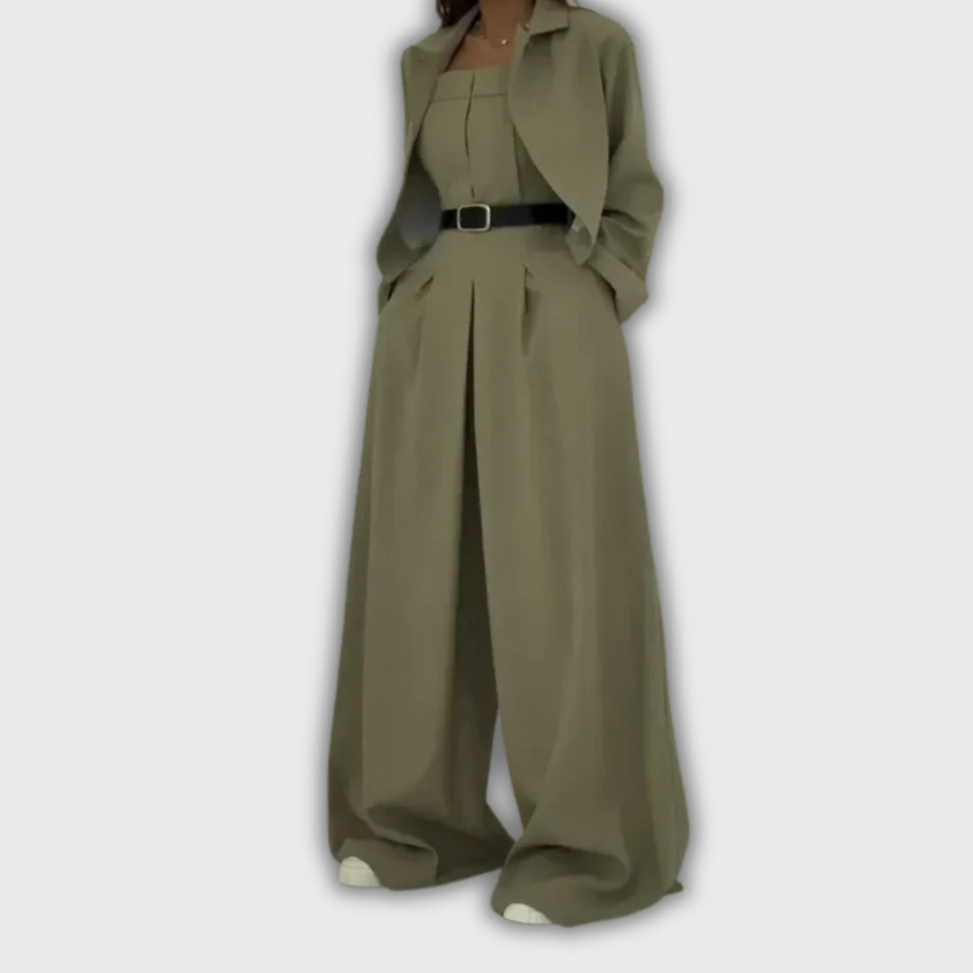 Willow – Bustier Jumpsuit with Jacket