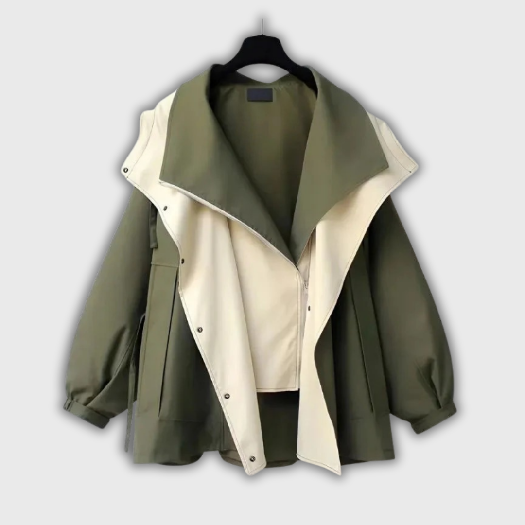 Alva – Elegant Jacket with Weather and Wind Protection