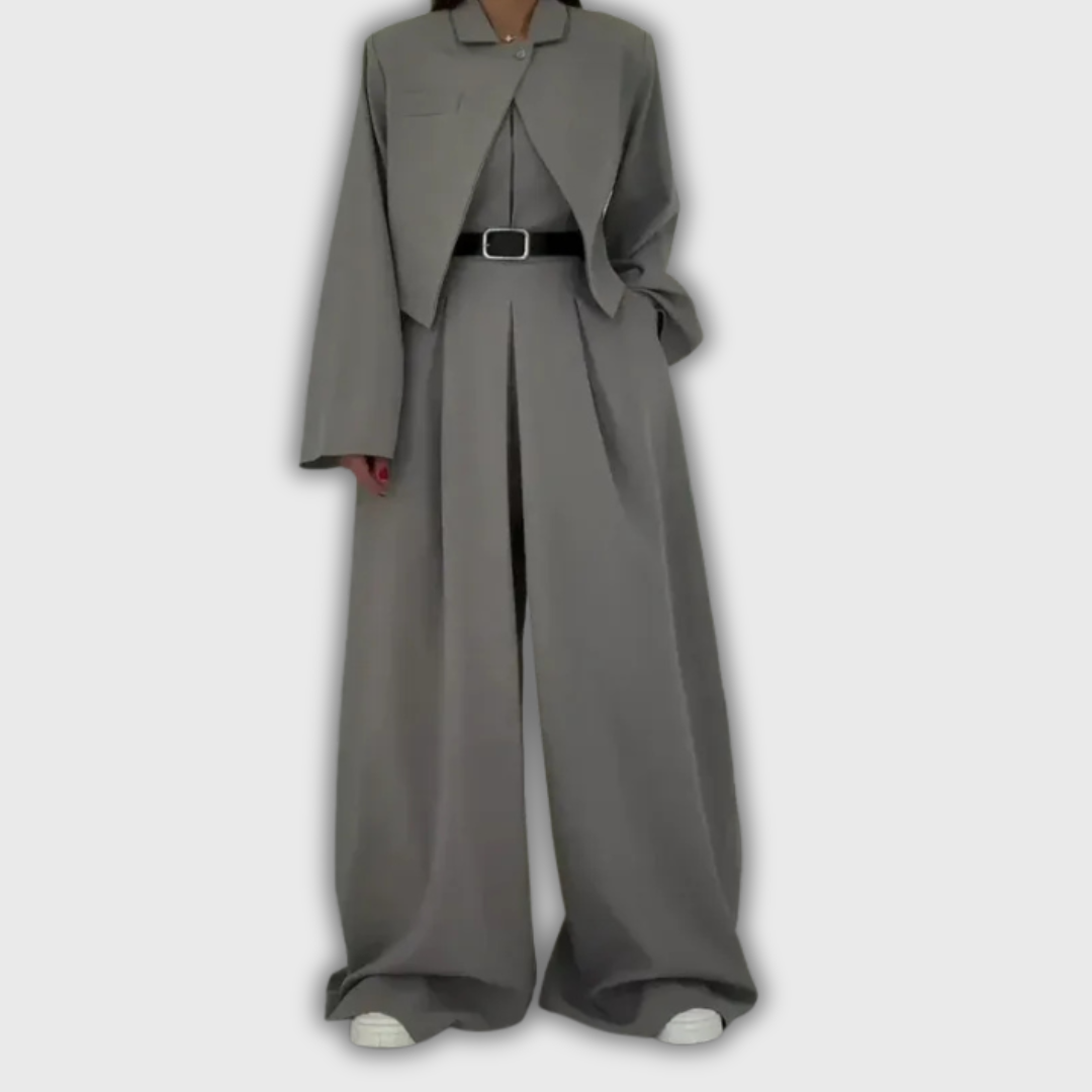 Willow – Bustier Jumpsuit with Jacket