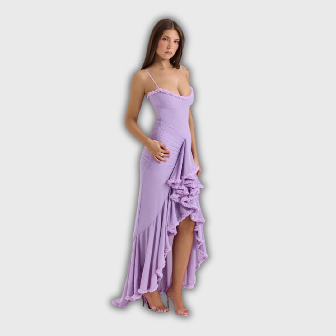 Edith | Enchanting Dress with Ruffles