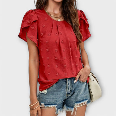 Charlotte – The Perfect Polka Dot Blouse