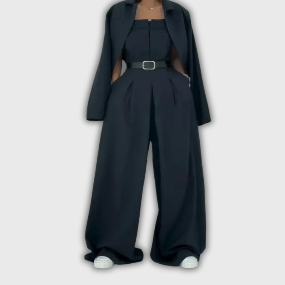 Willow – Bustier Jumpsuit with Jacket