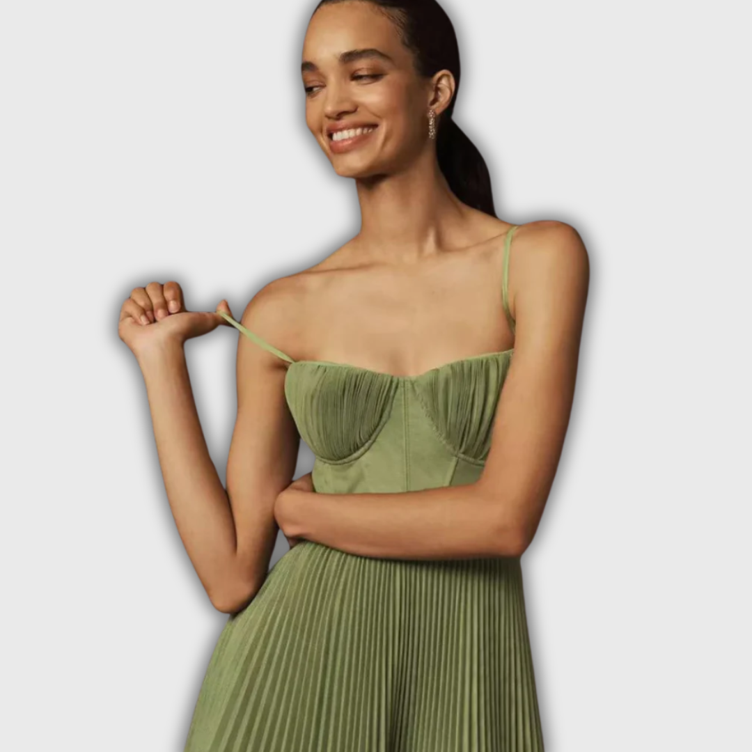 Veronique - Green Dress