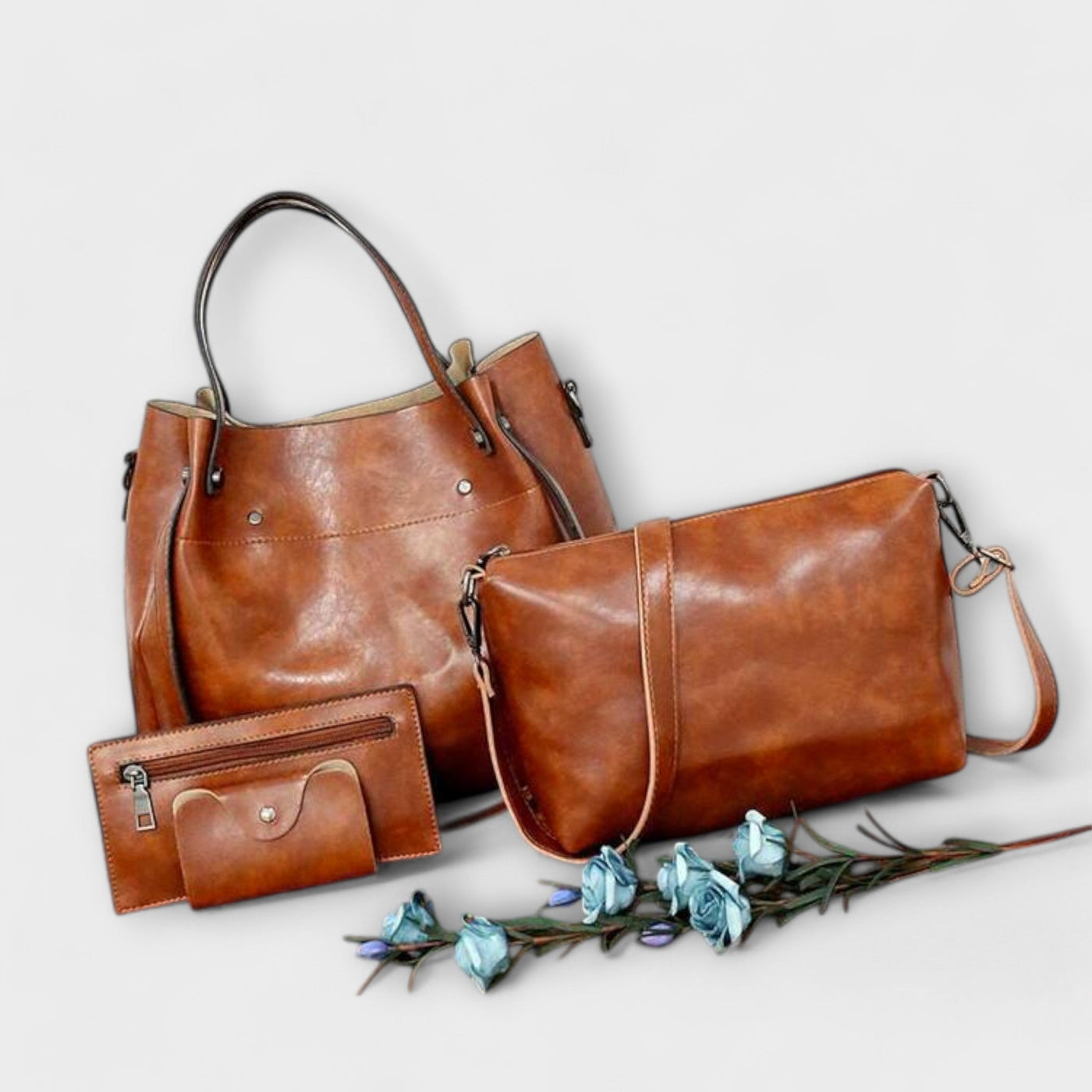 Jane - 4-Piece Vintage Bag Set