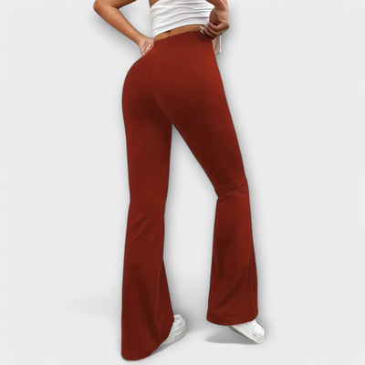 Serena – Loose Fit Pants with Flared Legs
