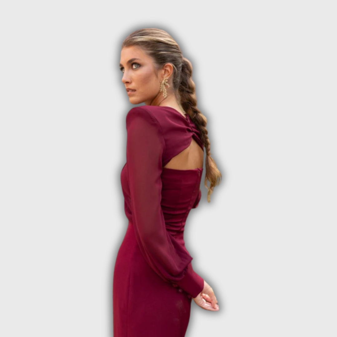 Paula | Elegant Midi Dress
