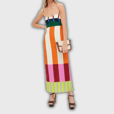 Paloma – Striped Colorful Maxi Dress