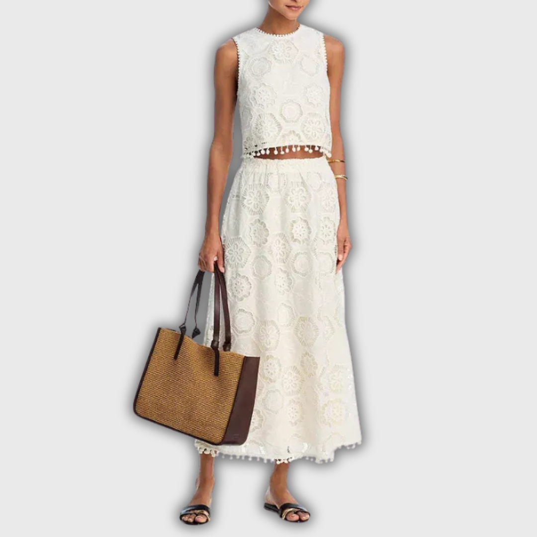 Zahara | Top and Skirt Set