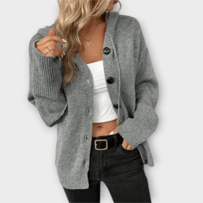 Brittan – Knitted Button Cardigan