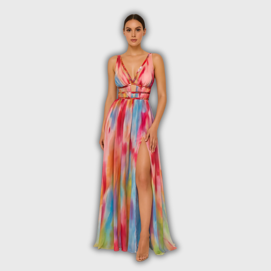 Freya | Painted Maxi Dress
