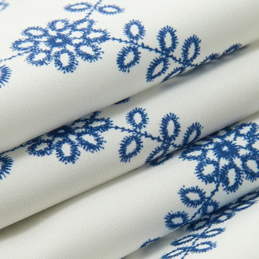 Solene - Printed Tie-Back Set