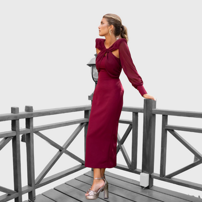 Paula | Elegant Midi Dress