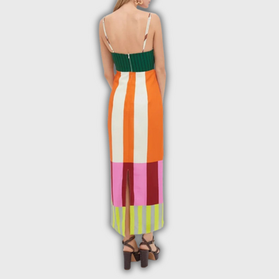 Paloma – Striped Colorful Maxi Dress