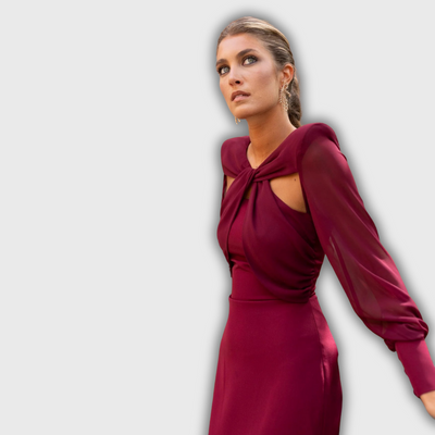 Paula | Elegant Midi Dress