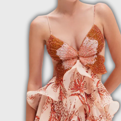 Nahia | Ruffle Dress