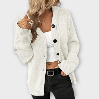 Brittan – Knitted Button Cardigan