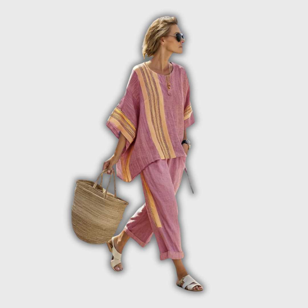 Ruby | Bamboo Linen Set