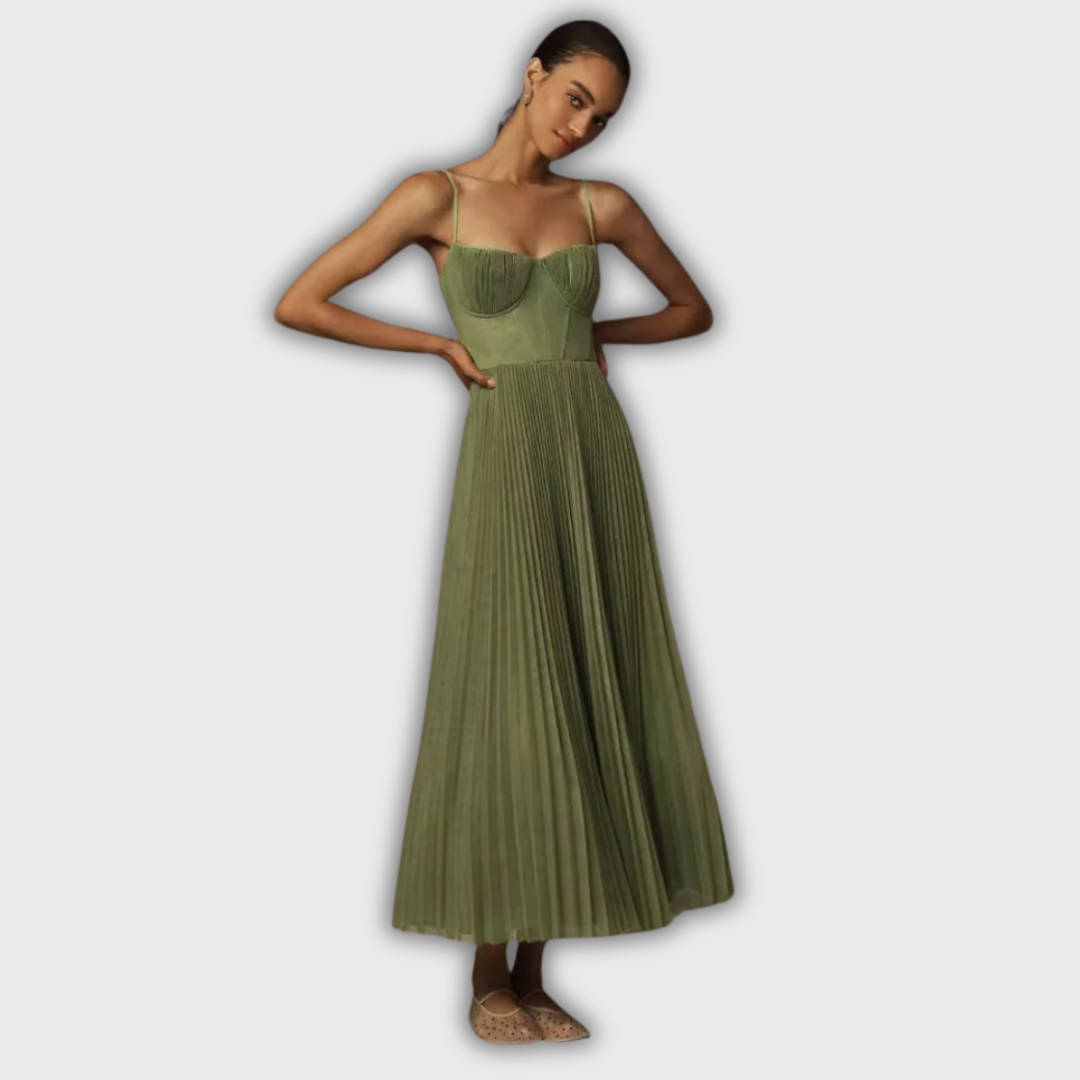Veronique - Green Dress