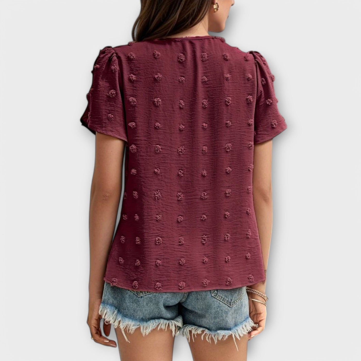 Charlotte – The Perfect Polka Dot Blouse