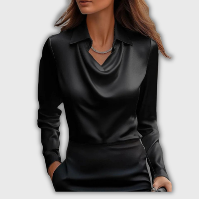 Malvina | Elegant Satin Blouse