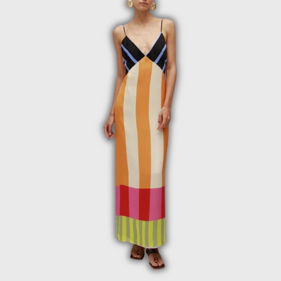 Paloma – Striped Colorful Maxi Dress