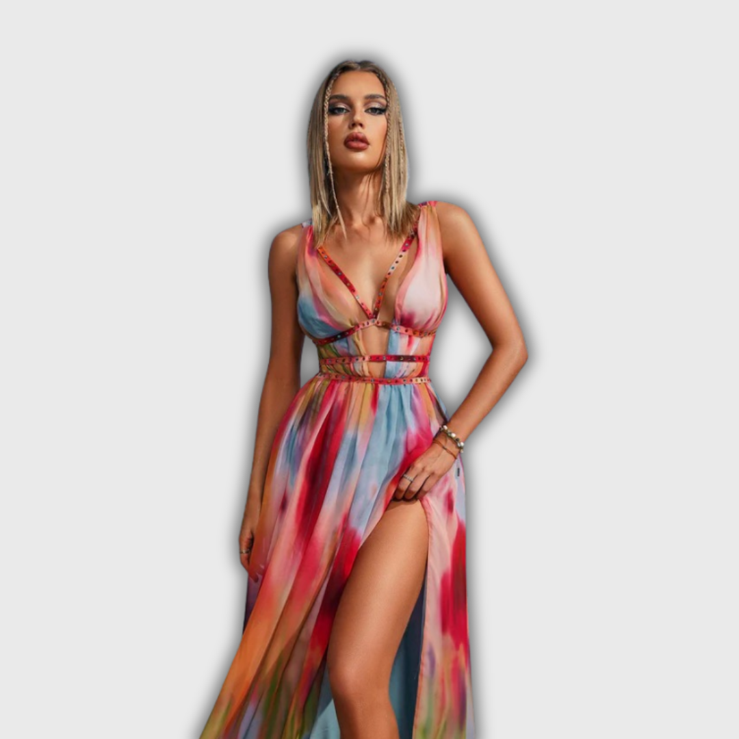 Freya | Painted Maxi Dress