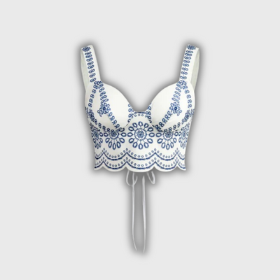 Solene - Printed Tie-Back Set
