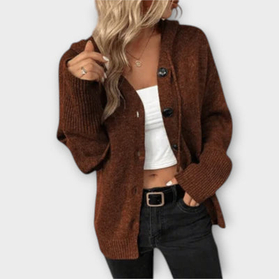 Brittan – Knitted Button Cardigan