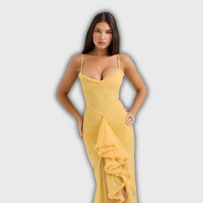 Edith | Enchanting Dress with Ruffles