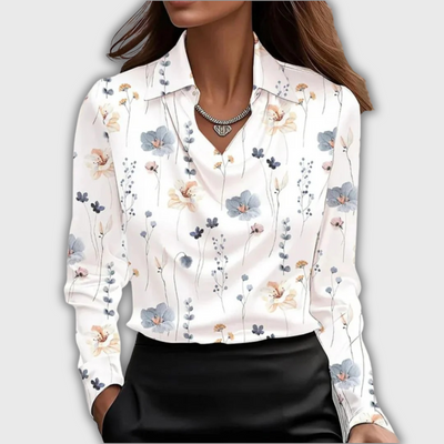 Malvina | Elegant Satin Blouse