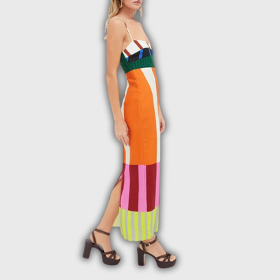 Paloma – Striped Colorful Maxi Dress
