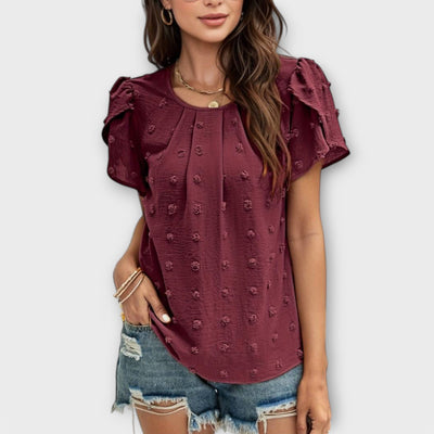 Charlotte – The Perfect Polka Dot Blouse