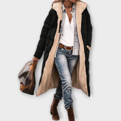 Kora – Cozy Coat with Soft Fur Lining