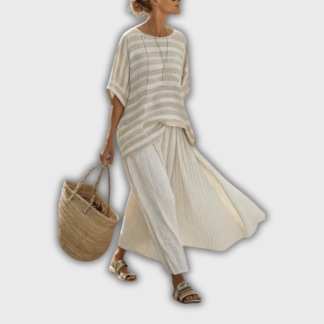 Theresa | Elegant Linen Set