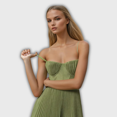 Veronique - Green Dress