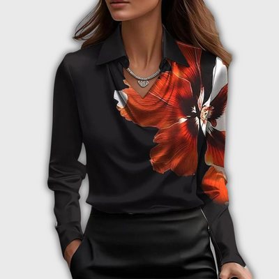 Malvina | Elegant Satin Blouse
