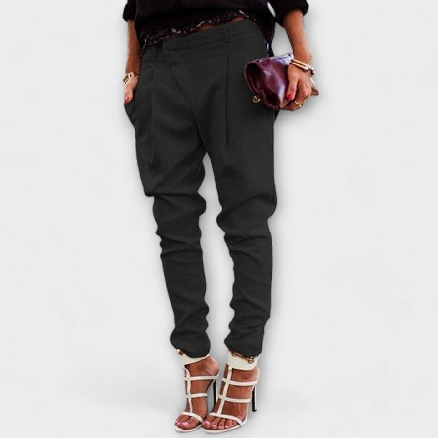 Mira - Elegant High-Waisted Pants