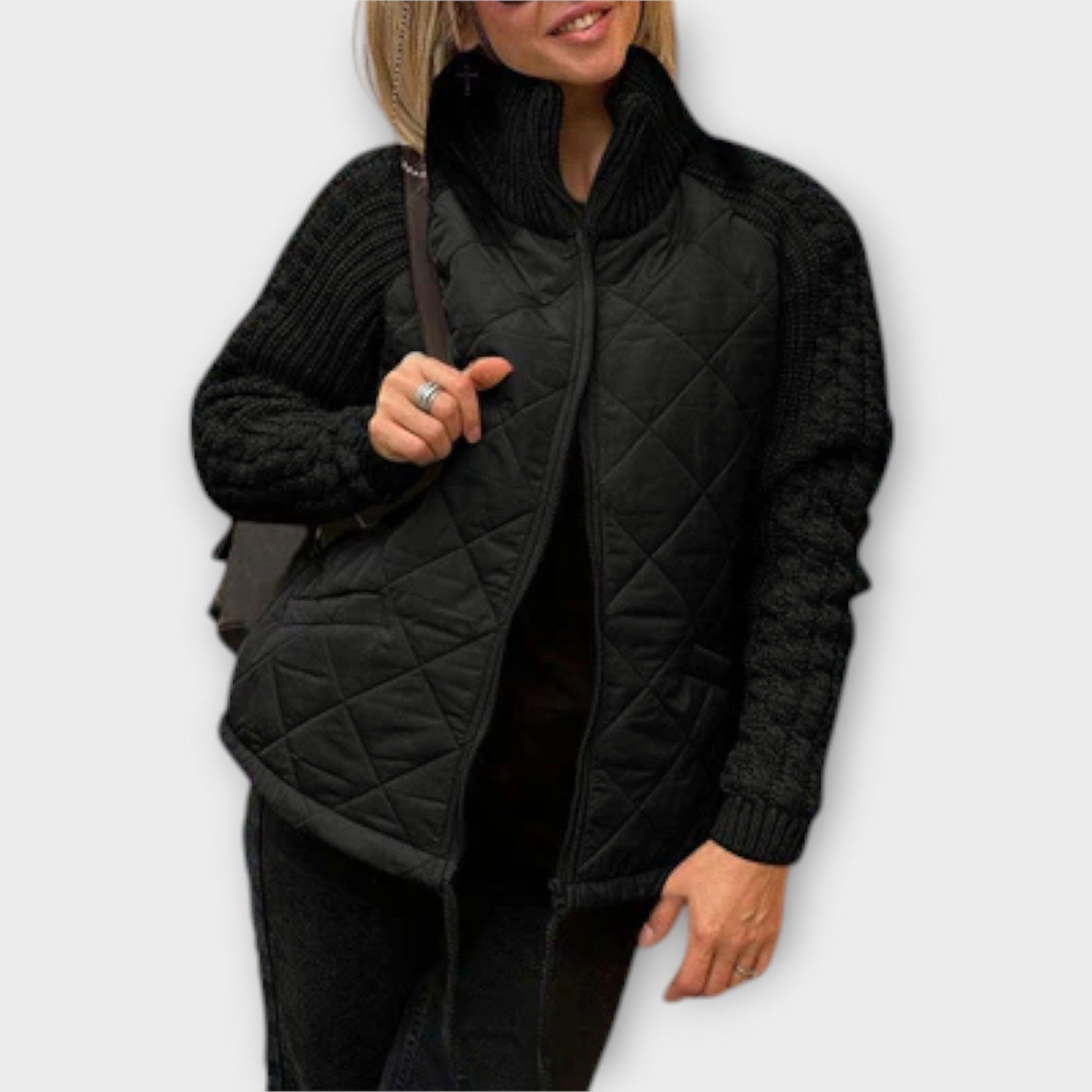 Valerie – Coat with High Collar