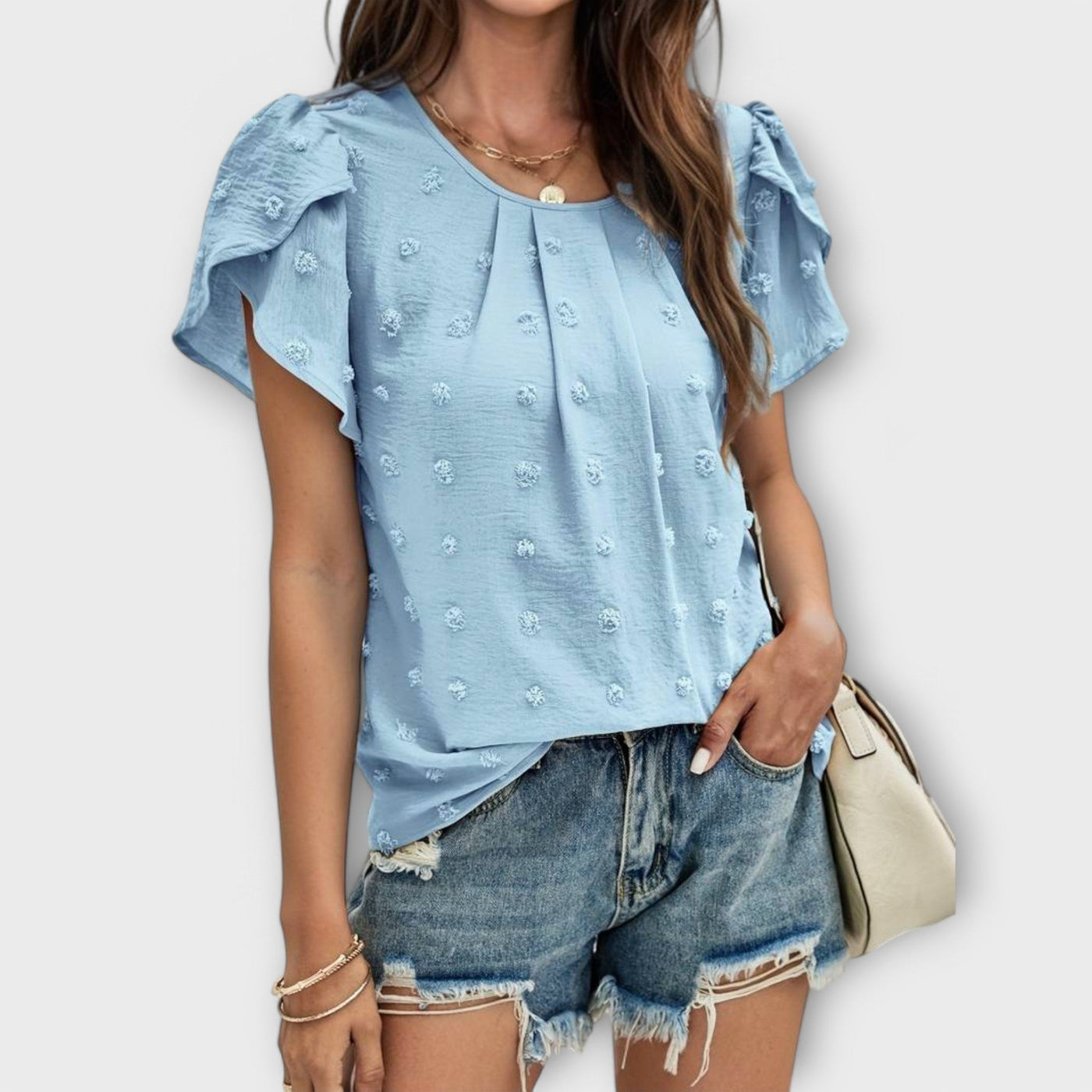 Charlotte – The Perfect Polka Dot Blouse