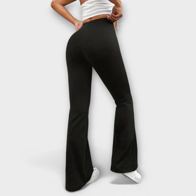 Serena – Loose Fit Pants with Flared Legs