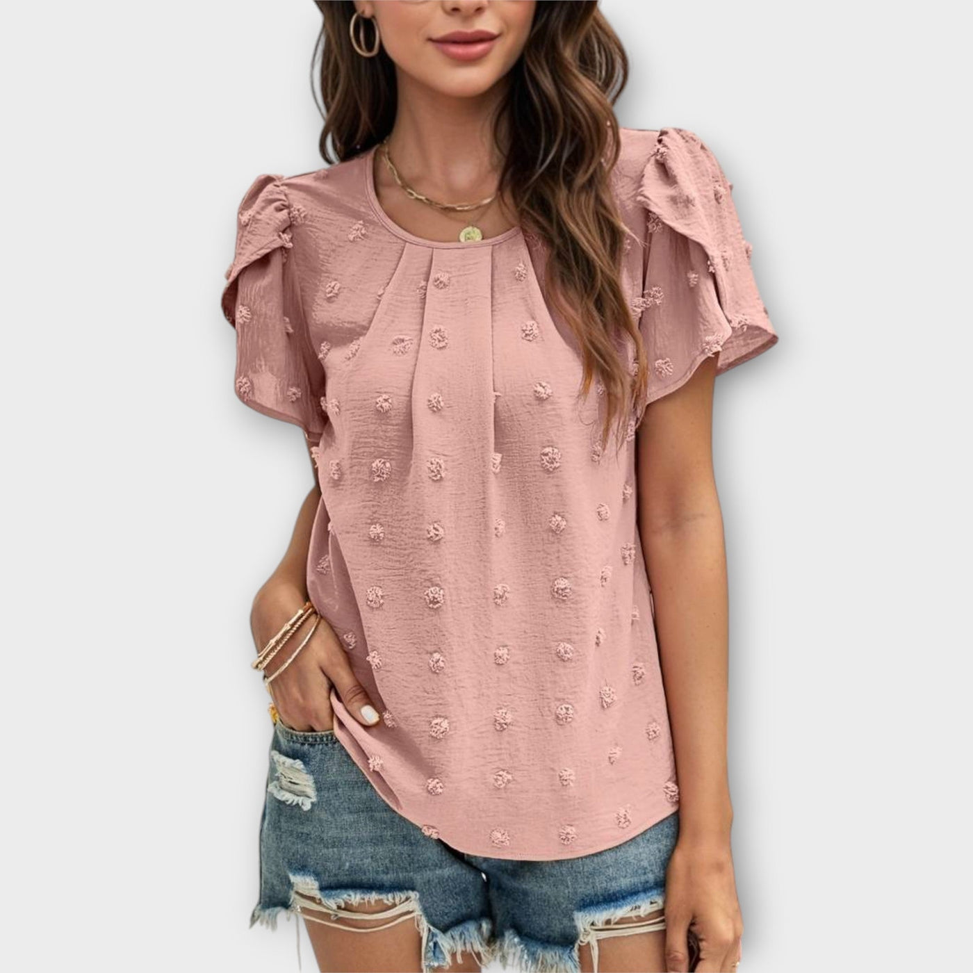 Charlotte – The Perfect Polka Dot Blouse