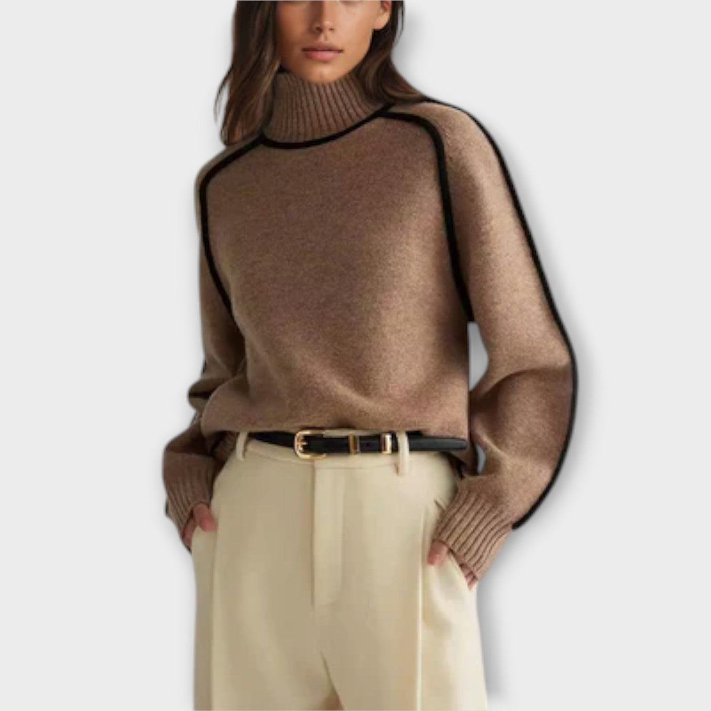 Emilie – Soft & Elegant Turtleneck Sweater