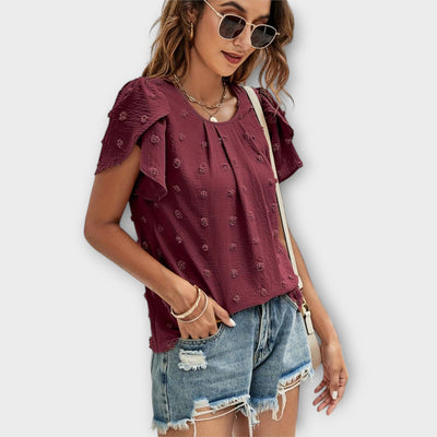 Charlotte – The Perfect Polka Dot Blouse