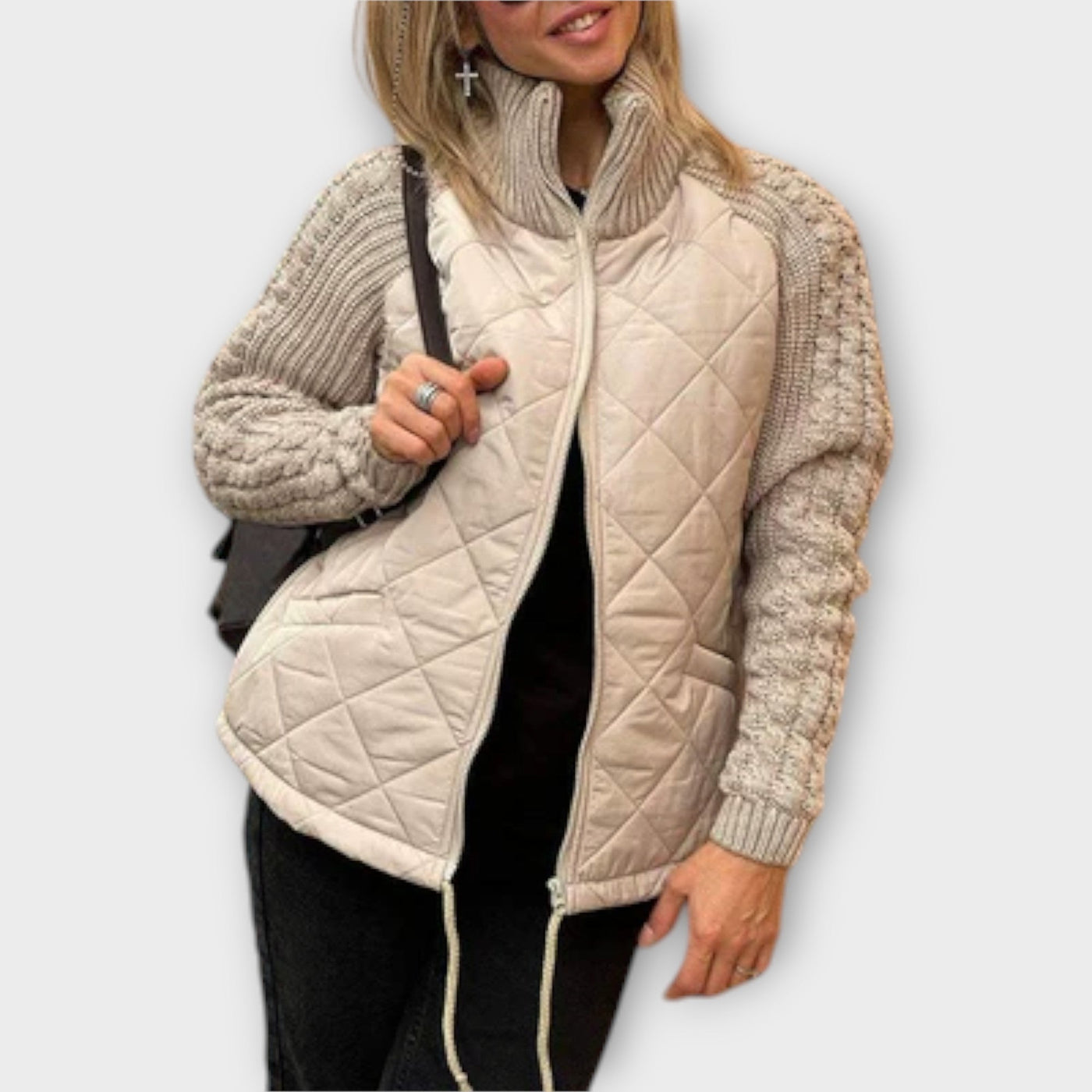 Valerie – Coat with High Collar