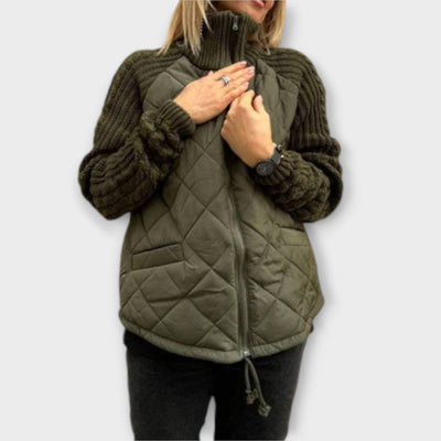 Valerie – Coat with High Collar